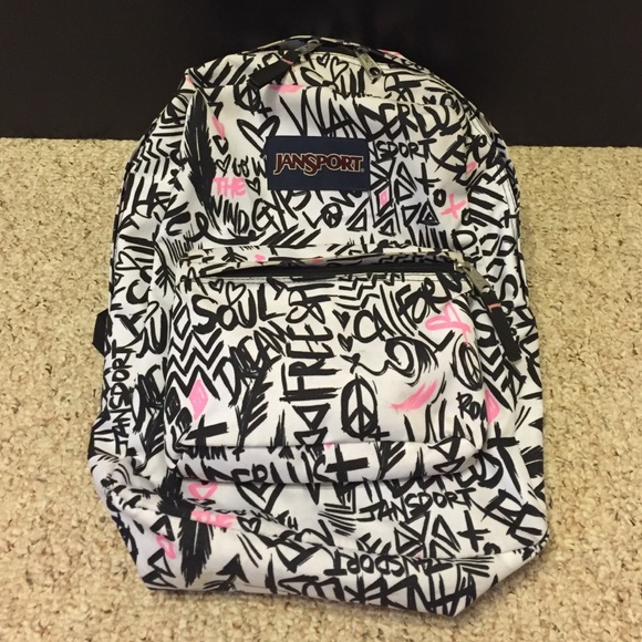 jansport backpack pink and black Shop Women's Overexposed Black/F – Luggage Factory The JanSport Superbreak Plus Backpack is the perfect addition to your everyday wardrobe PINK and JanSport Drop Back-to-School